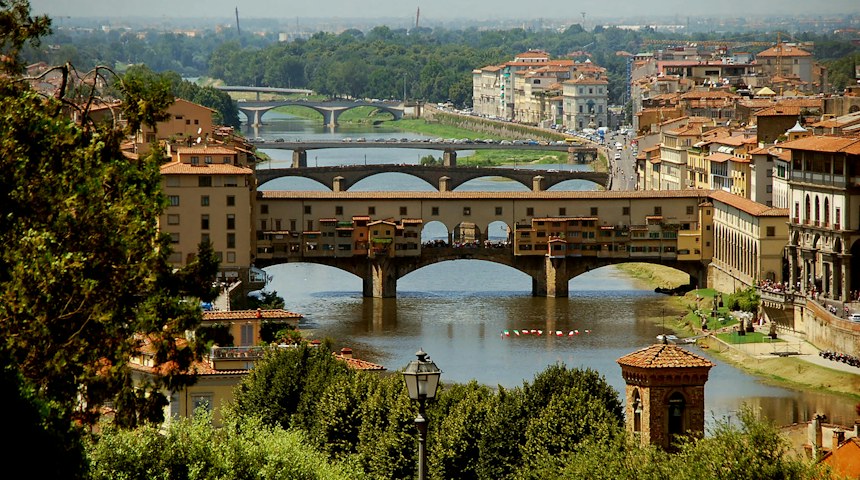 Historic building in the centre of Florence