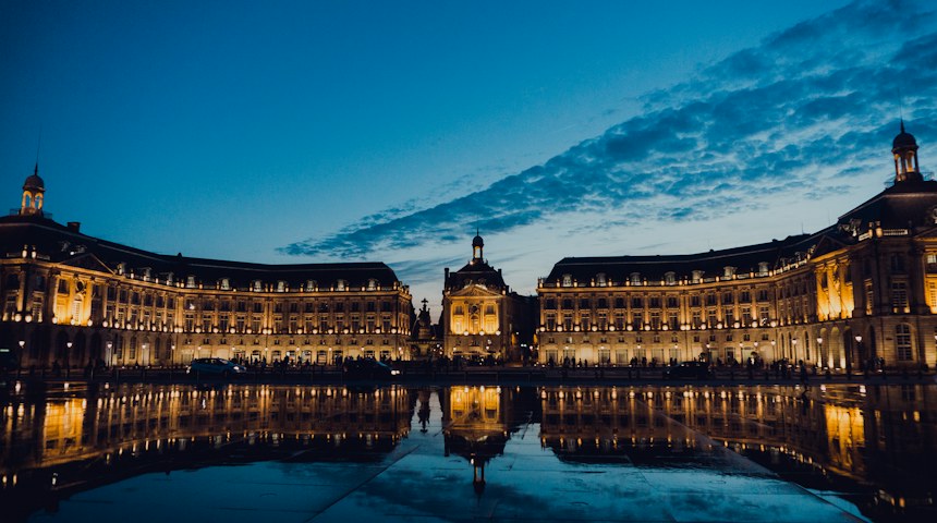 Elegant historic building in Bordeaux