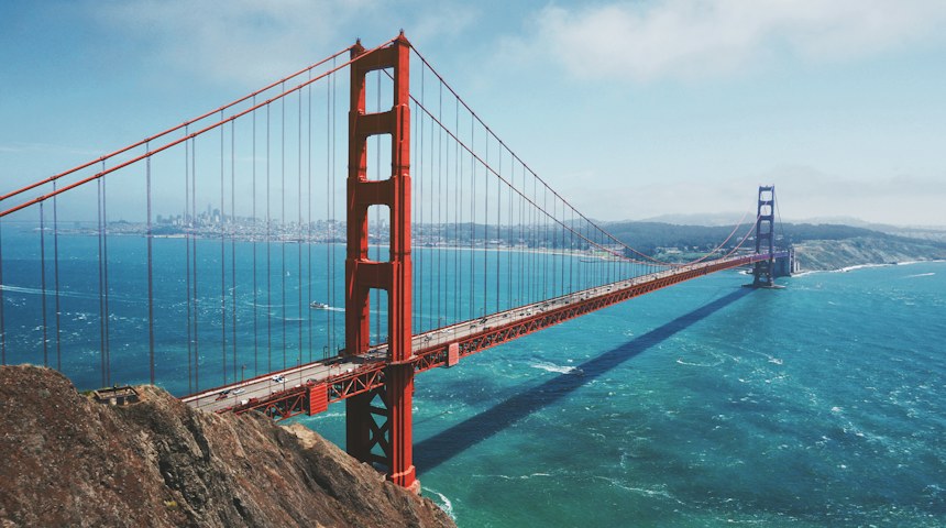 Golden Gate Bridge in San Francisco during the day